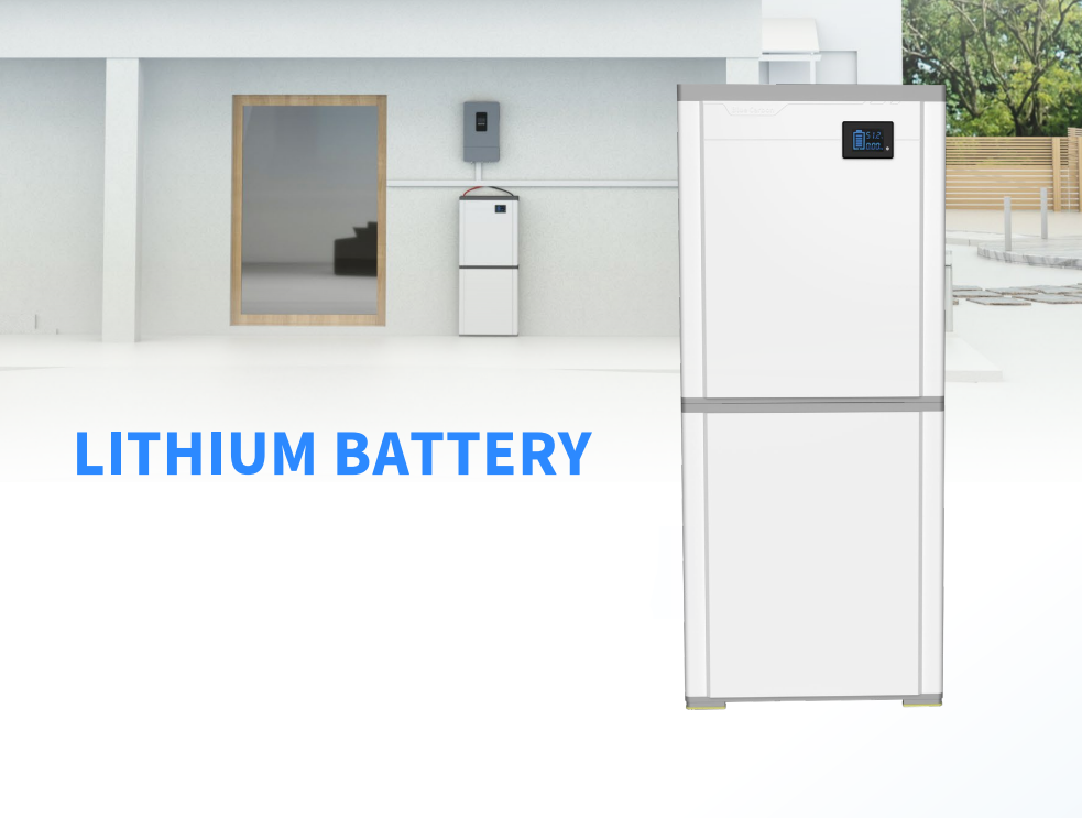 Blue Carbon Latest 15kwh-48v Lithium Ion Phosphate Battery New Stackable Design