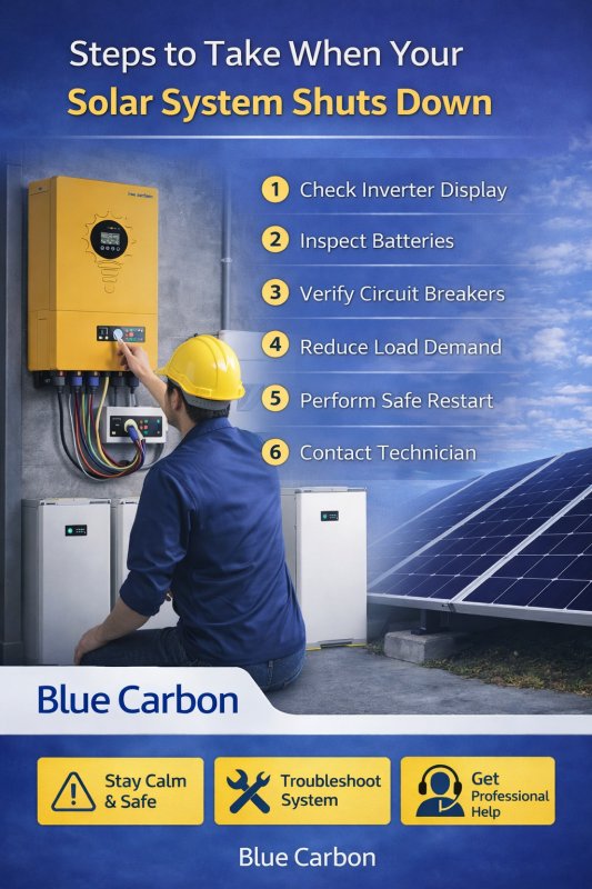 Steps to Take When Your Solar System Shuts Down